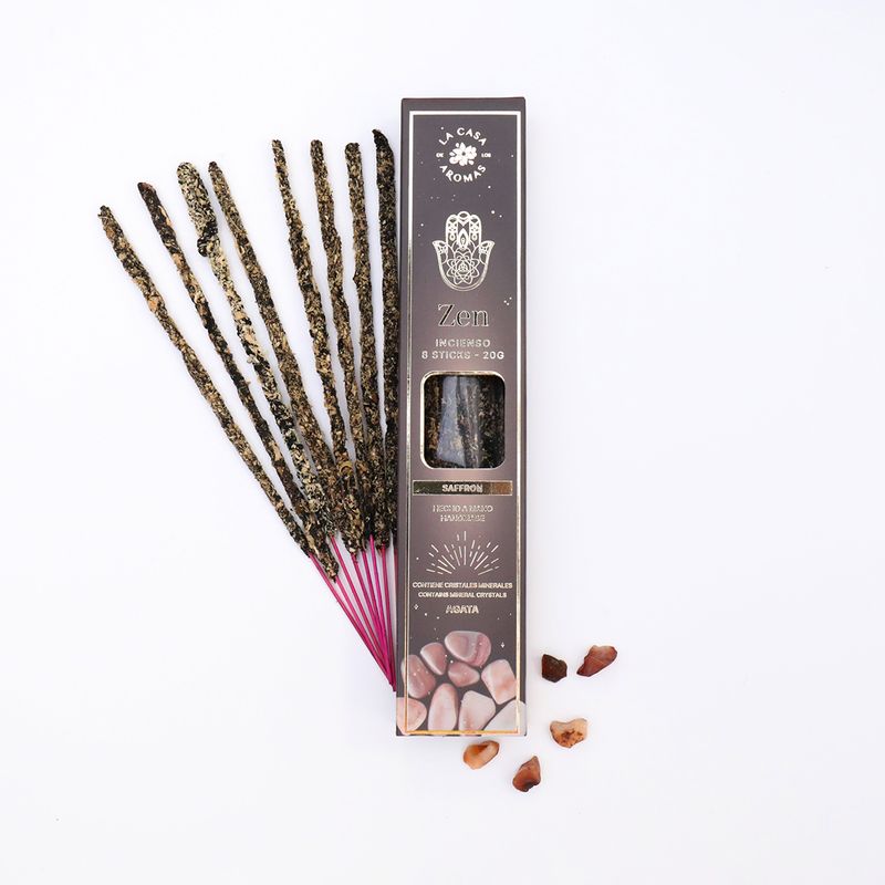 INCIENSO MYSTIC ZEN CON AGATA