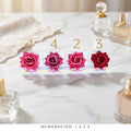 COLORETES EN FORMA DE ROSAS
