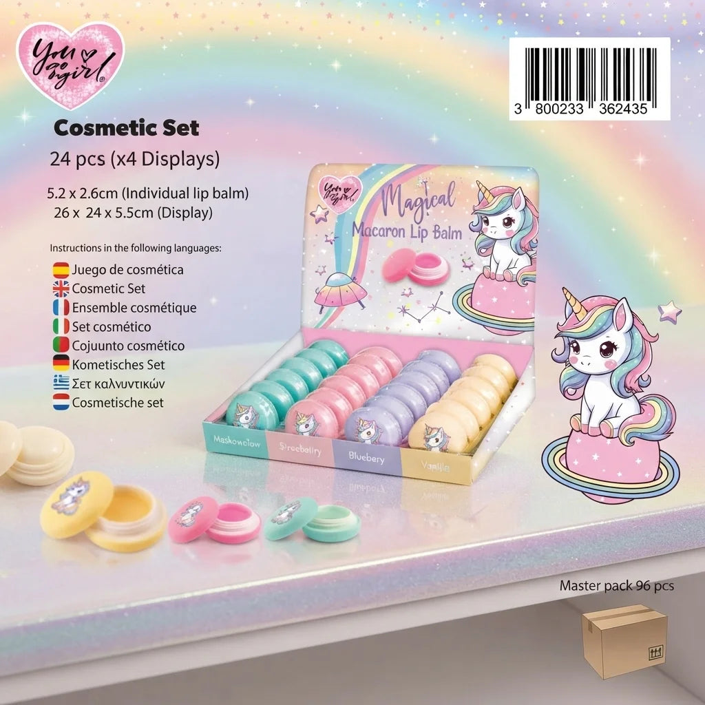 BALSAMO LABIAL UNICORNIO NIÑAS