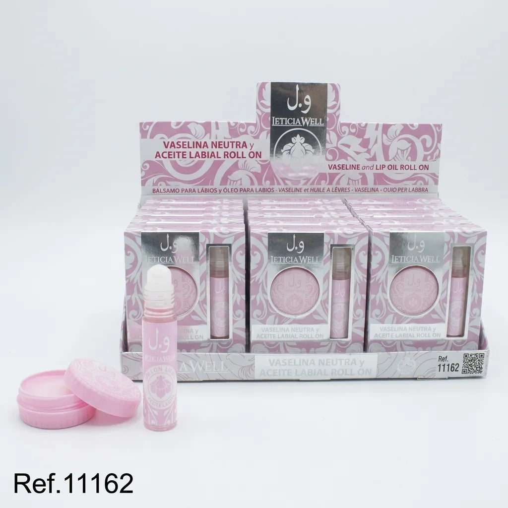 PACK VASELINA Y LIP OIL ROLLON ARABE ROSA