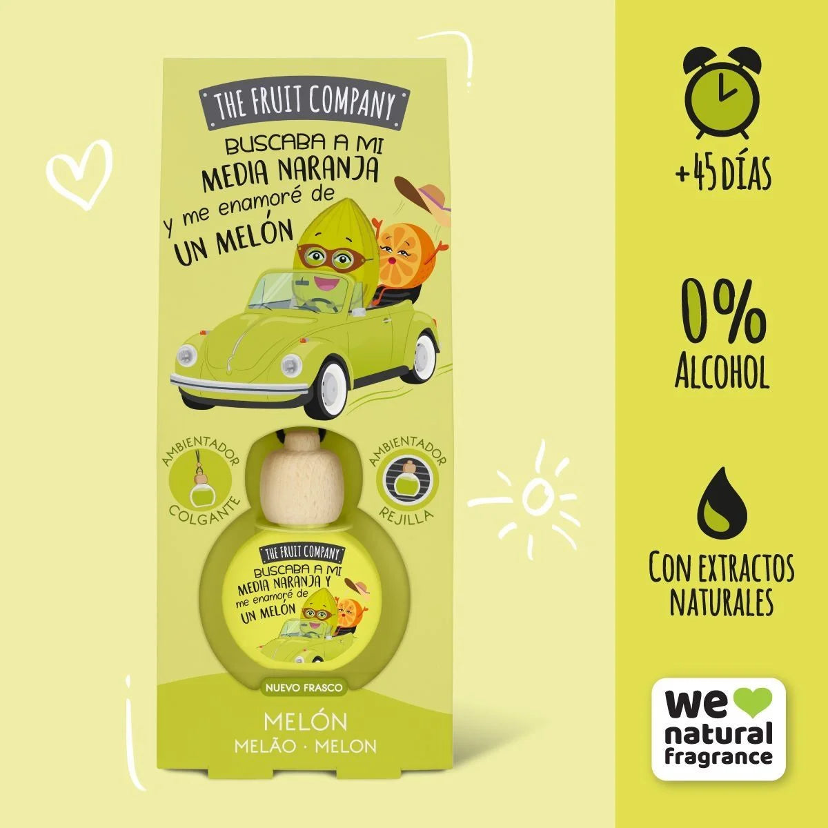 AMBIENTADOR COCHE MELON TFC